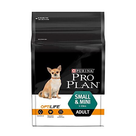 ProPlan Tavuklu Küçük Irk Yetişkin Kuru Köpek Maması 3 kg